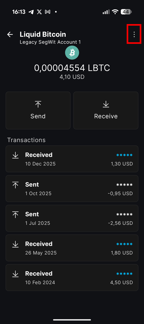 Blockstream Green step 3